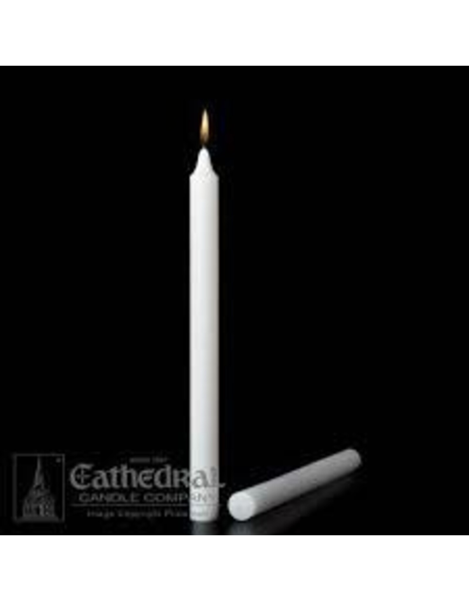 Cathedral Candle Stearine Altar Candles 1.5"x12" PE (12)