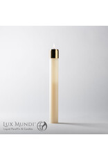 Lux Mundi Refillable Oil Altar Candle 7/8"x6"