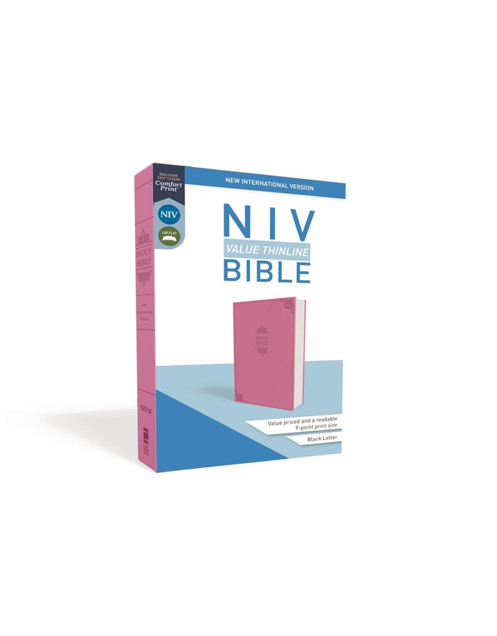 Zondervan NIV Value Thinline Bible, Pink Imitation Leather