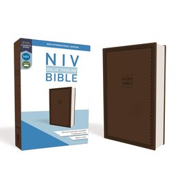 Zondervan NIV Value Thinline Bible, Brown Imitation Leather