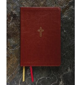 Zondervan NASB 1995 Text Large-Print Thinline Bible, Soft Leather-Look Brown (Indexed)