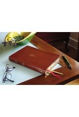 Zondervan NASB 1995 Text Large-Print Thinline Bible, Soft Leather-Look Brown (Indexed)