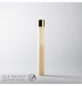 Lux Mundi Refillable Oil Altar Candle 1-1/4"x16"