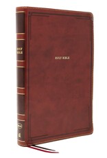 Thomas Nelson NKJV, Value Thinline Bible, Giant Print, Imitation Leather, Brown