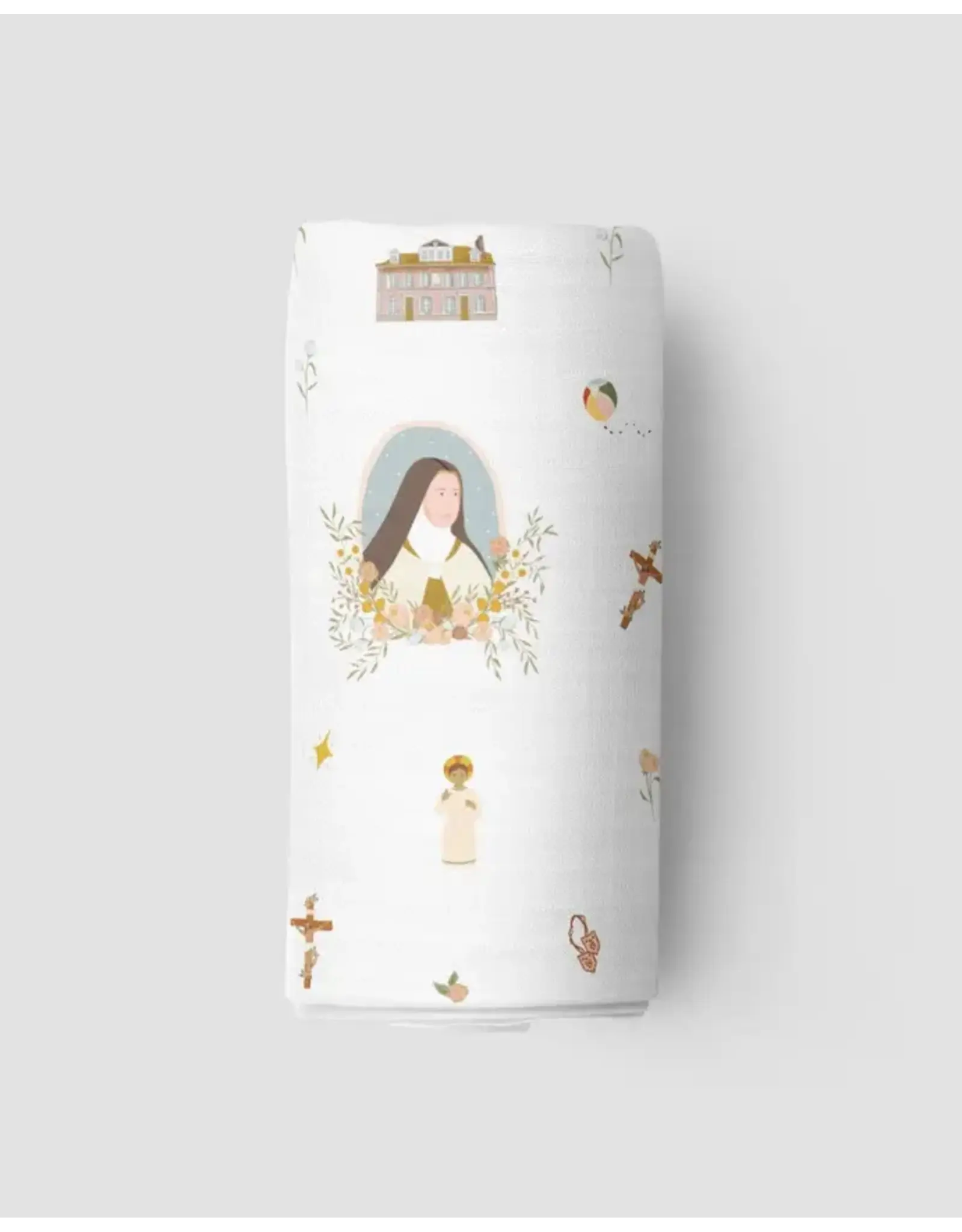 Be a Heart Swaddle -  St. Therese of Lisieux