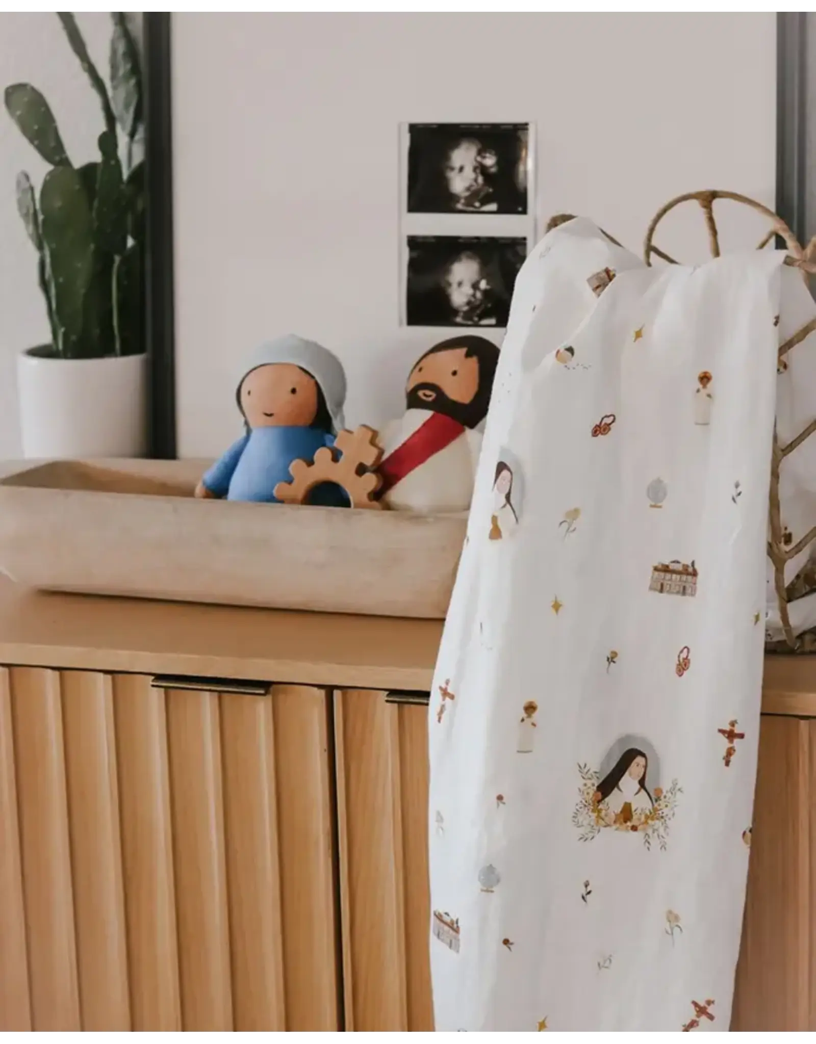 Be a Heart Swaddle -  St. Therese of Lisieux