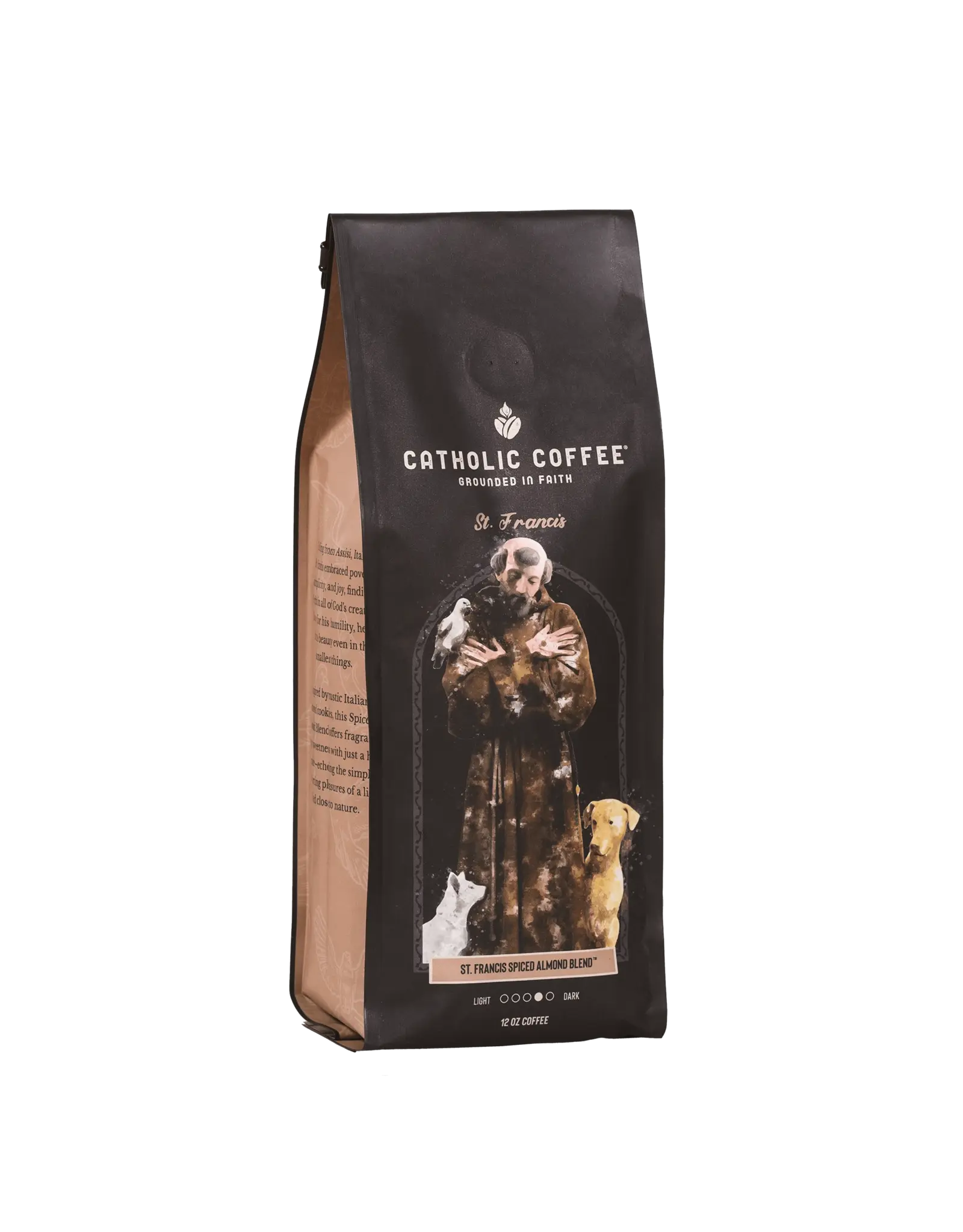 Catholic Coffee Coffee - St. Francis of Assisi (Spiced Almond Blend)