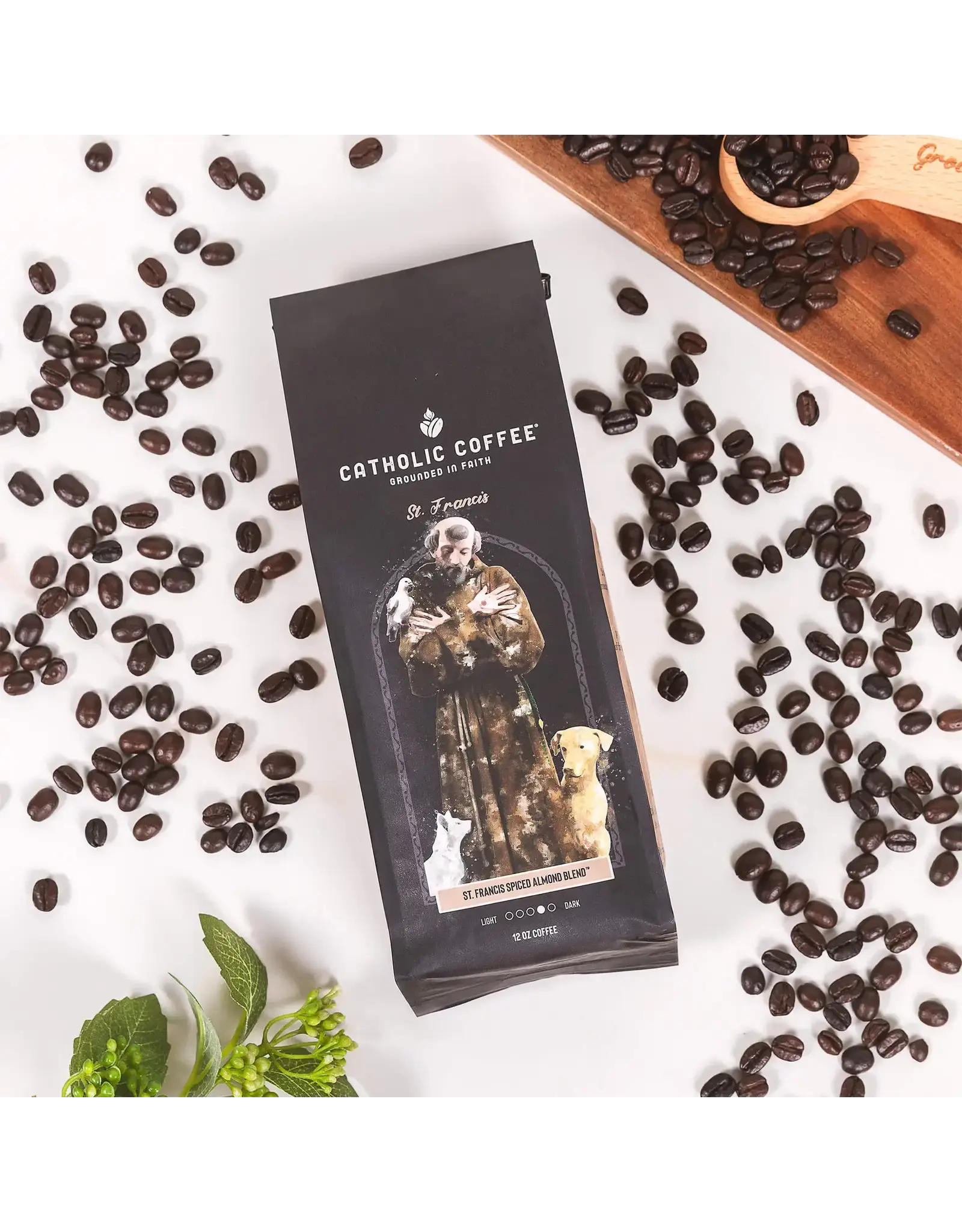 Catholic Coffee Coffee - St. Francis of Assisi (Spiced Almond Blend)