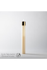 Lux Mundi Refillable Oil Altar Candle 7/8"x16"