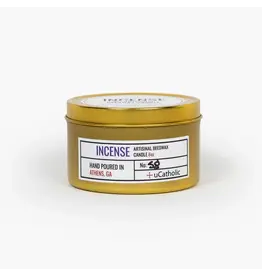 uCatholic Incense Beeswax Candle, 8oz.
