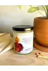 Leanne Bowen Chrism Candle, Sacred Heart Glass, 9oz