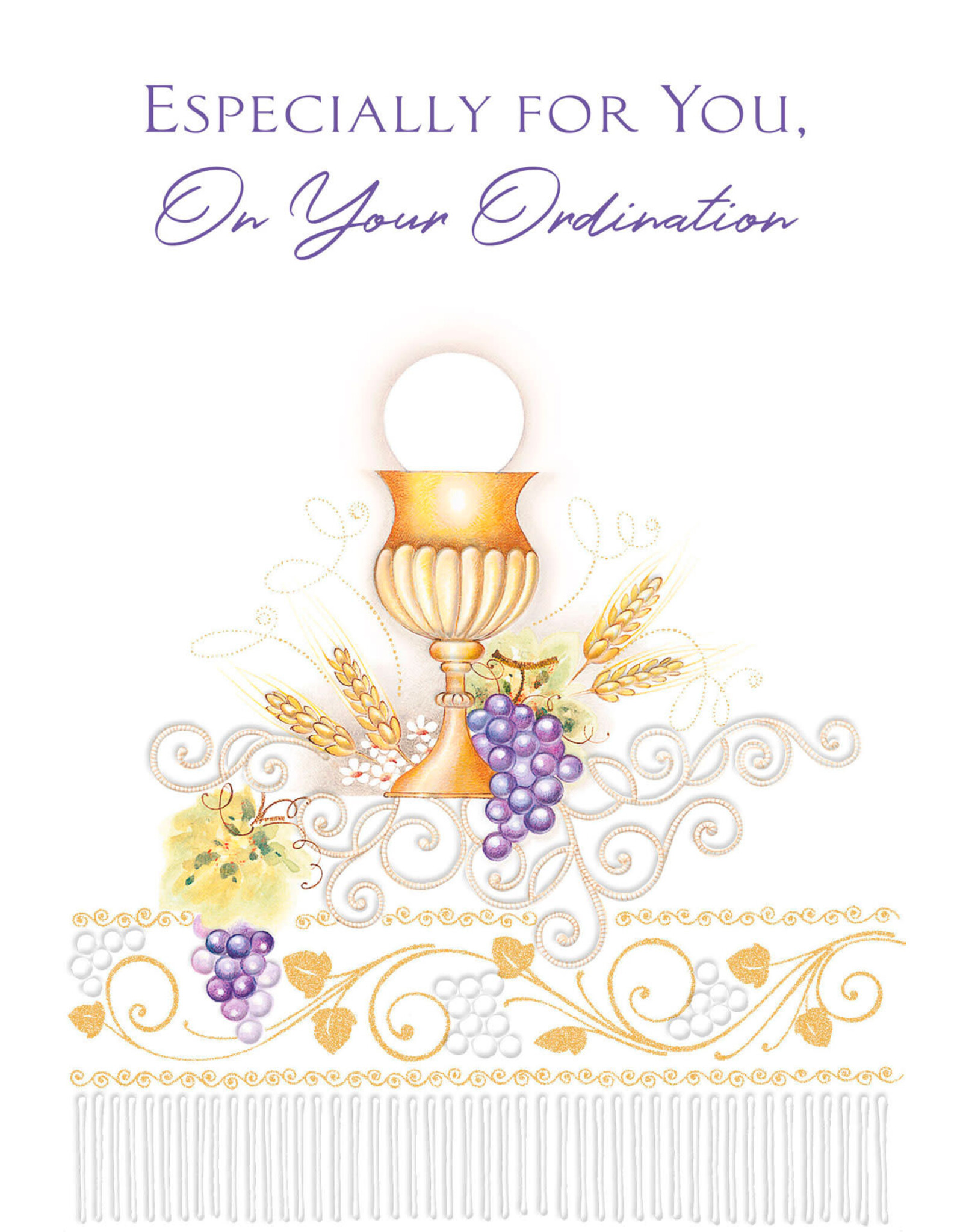 Greetings of Faith Card - Ordination, God's Blessings