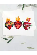 Leanne Bowen Card - Hearts of the Holy Family