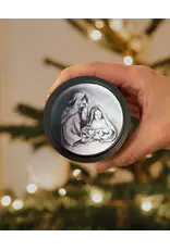 Leanne Bowen Holy Family Candle, Black Tin, 4oz