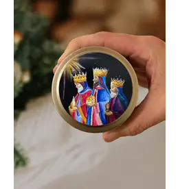 Leanne Bowen Frankincense and Myrrh Candle, Wisemen Tin