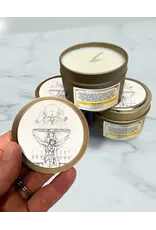 Leanne Bowen Chrism Candle, Eucharist Tin