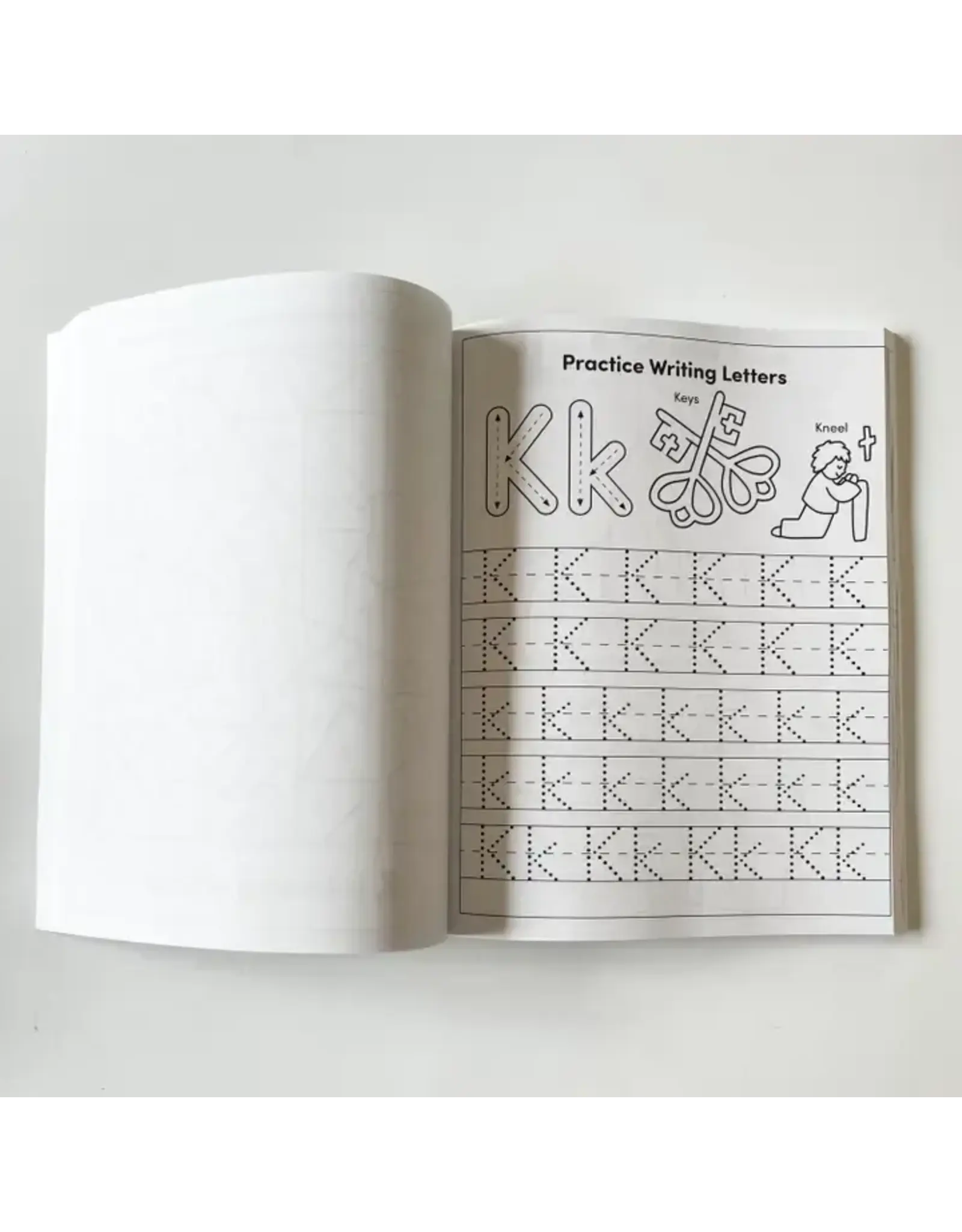 The Little Rose Shop Catholic ABC Activity Workbook (Preschool & Kindergarten)