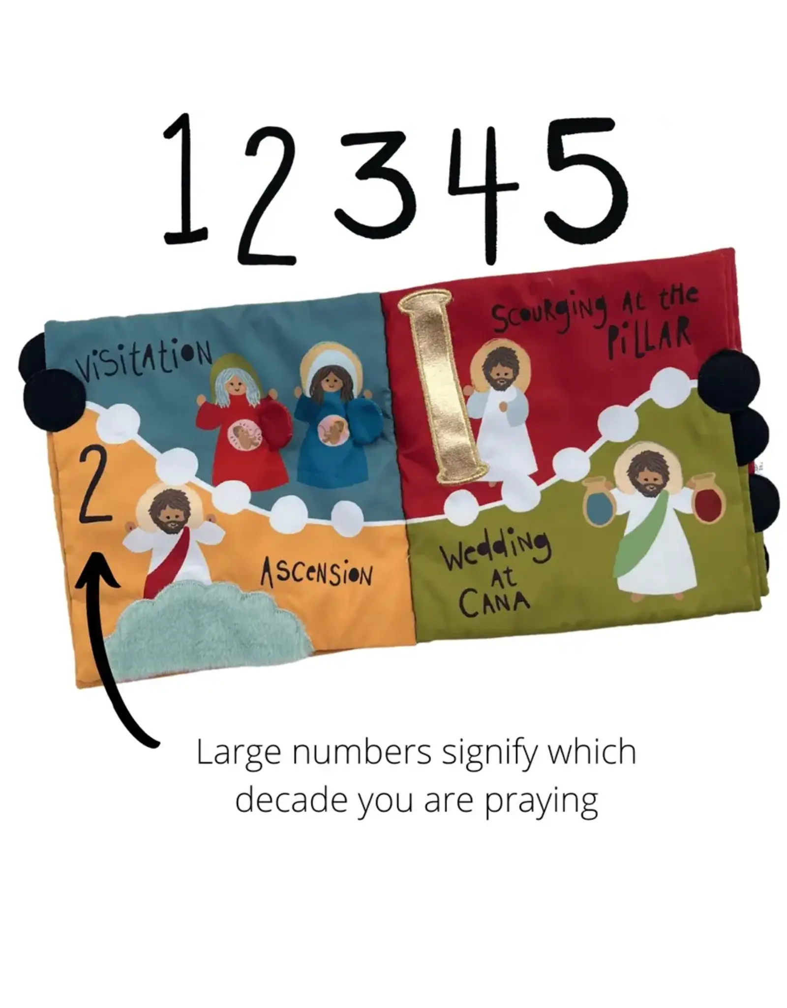 The Little Rose Shop Rosary Mass Quiet Book