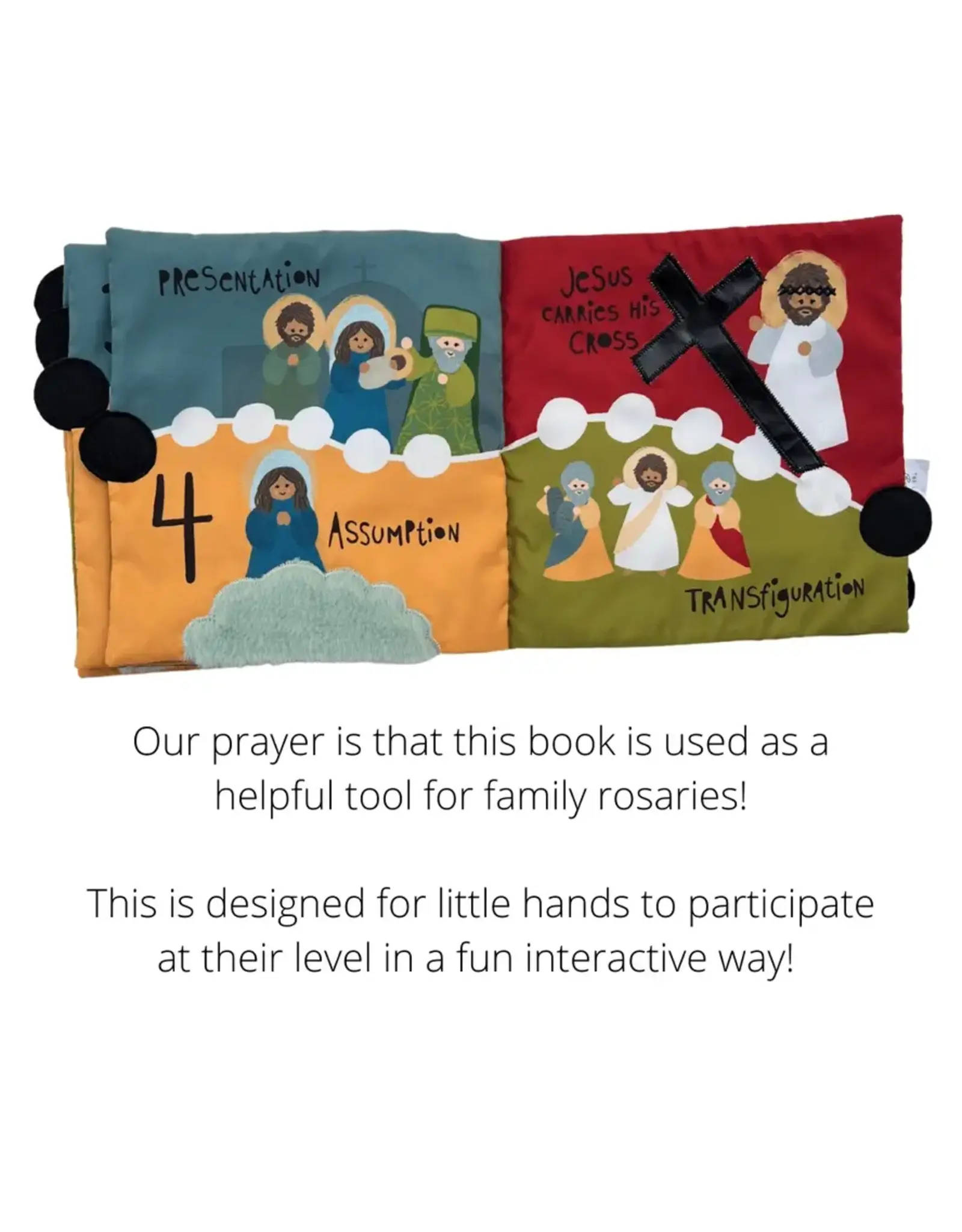 The Little Rose Shop Rosary Mass Quiet Book