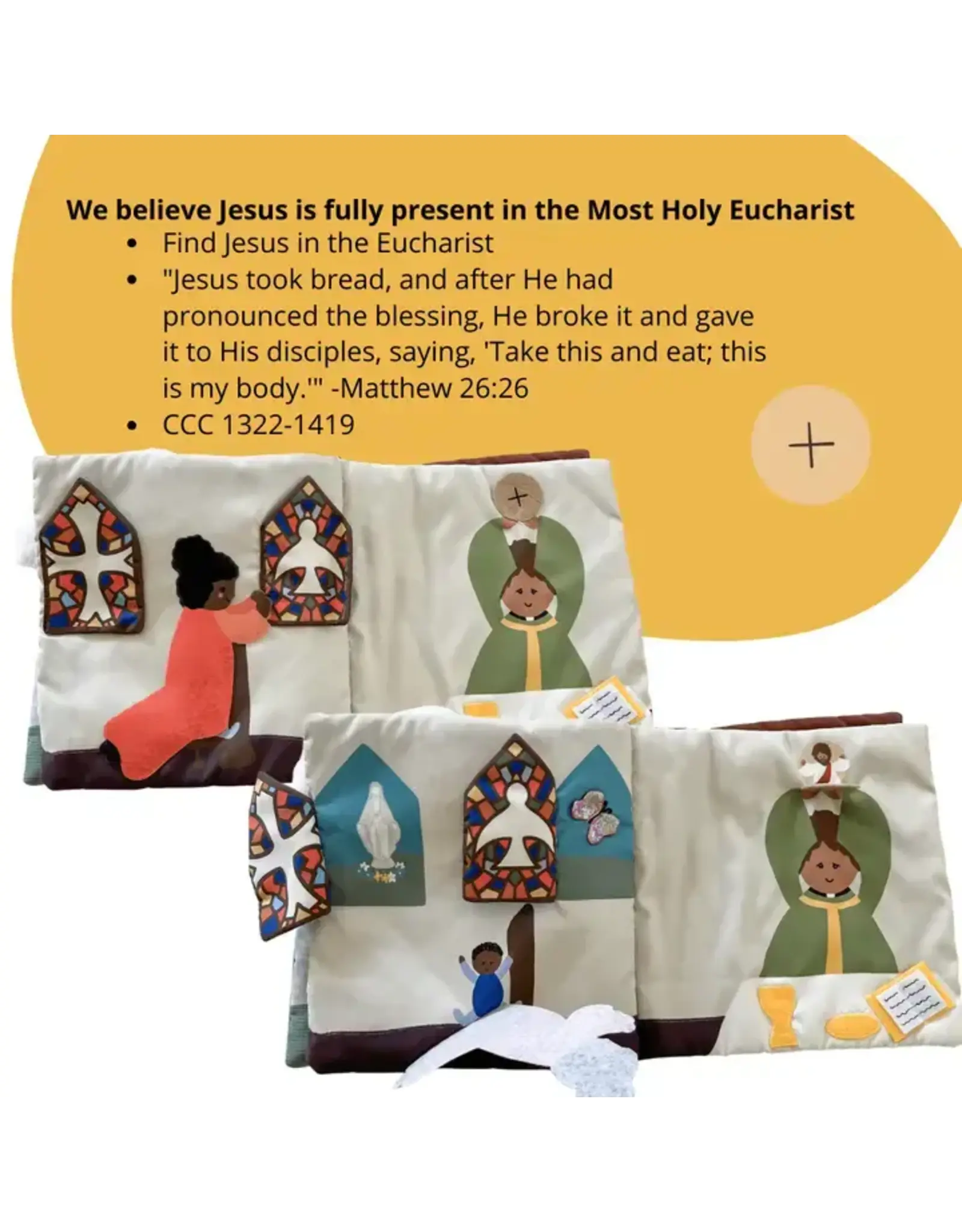 The Little Rose Shop Where Is Jesus Mass Quiet Book