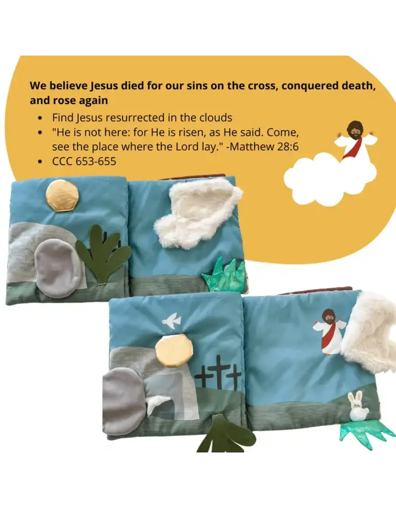 The Little Rose Shop Where Is Jesus Mass Quiet Book