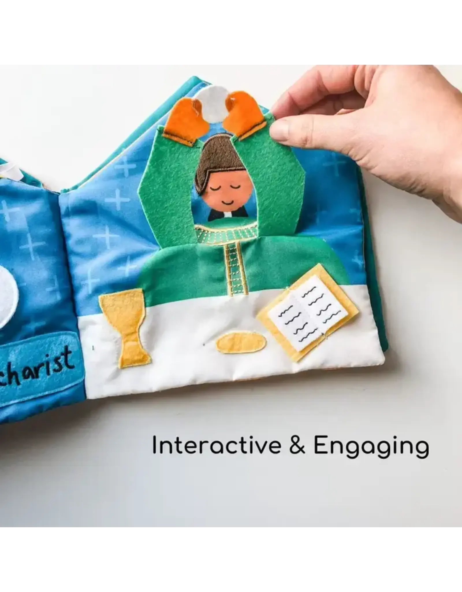 The Little Rose Shop Catholic Mass Quiet Book