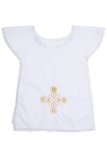 Ecclesiastical Apparel Baptism Bib Alpha/Omega Pax Cross
