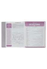 Christian Art Publishers ESV My Creative Bible for Girls -  Metallic Pink Faux Leather Journaling Bible