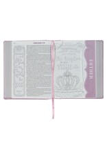 Christian Art Publishers ESV My Creative Bible for Girls -  Metallic Pink Faux Leather Journaling Bible