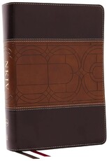 Thomas Nelson NKJV Study Bible, Comfort Print (Imitation Leather, Brown, Indexed)