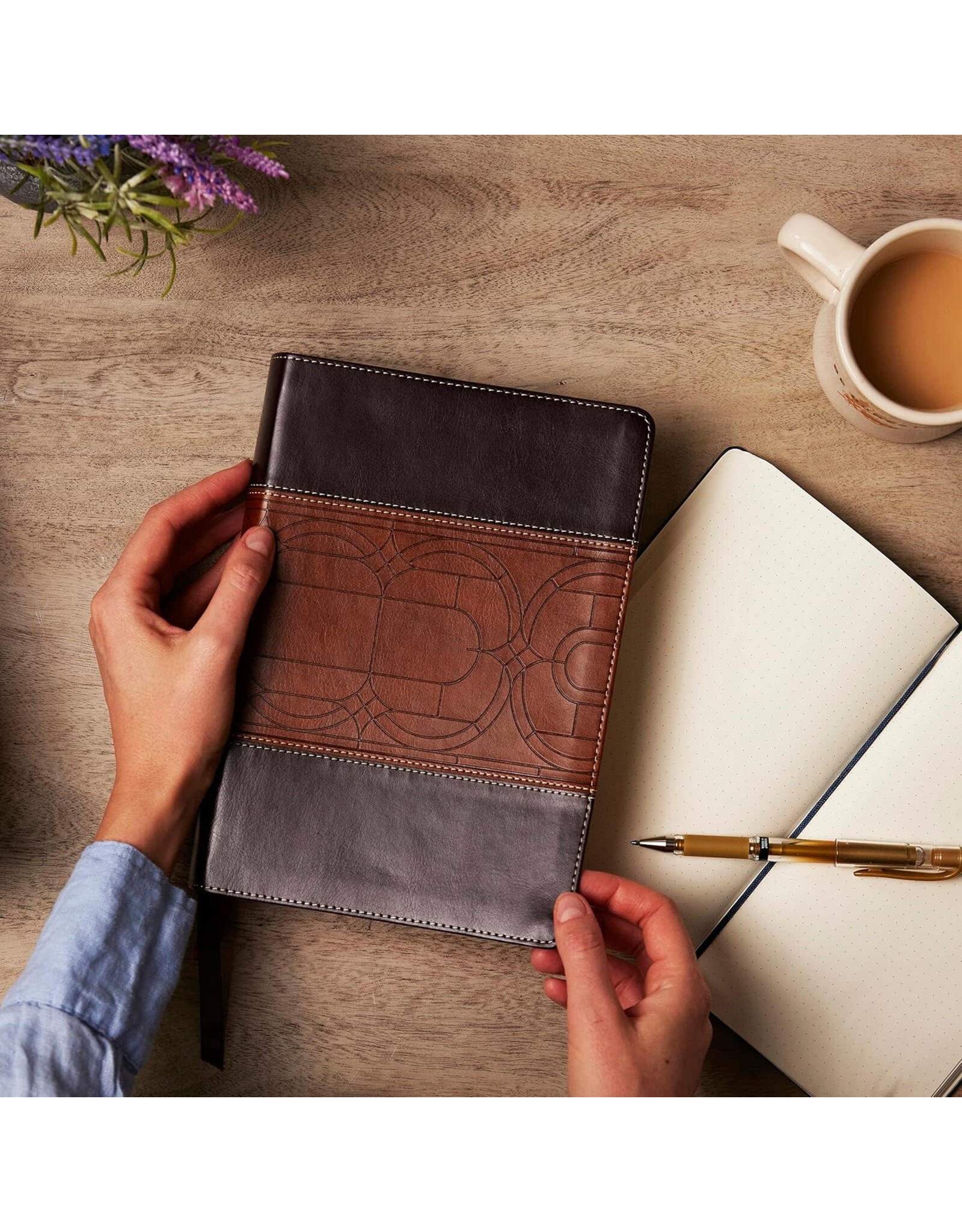 Thomas Nelson NKJV Study Bible, Comfort Print (Imitation Leather, Brown, Indexed)