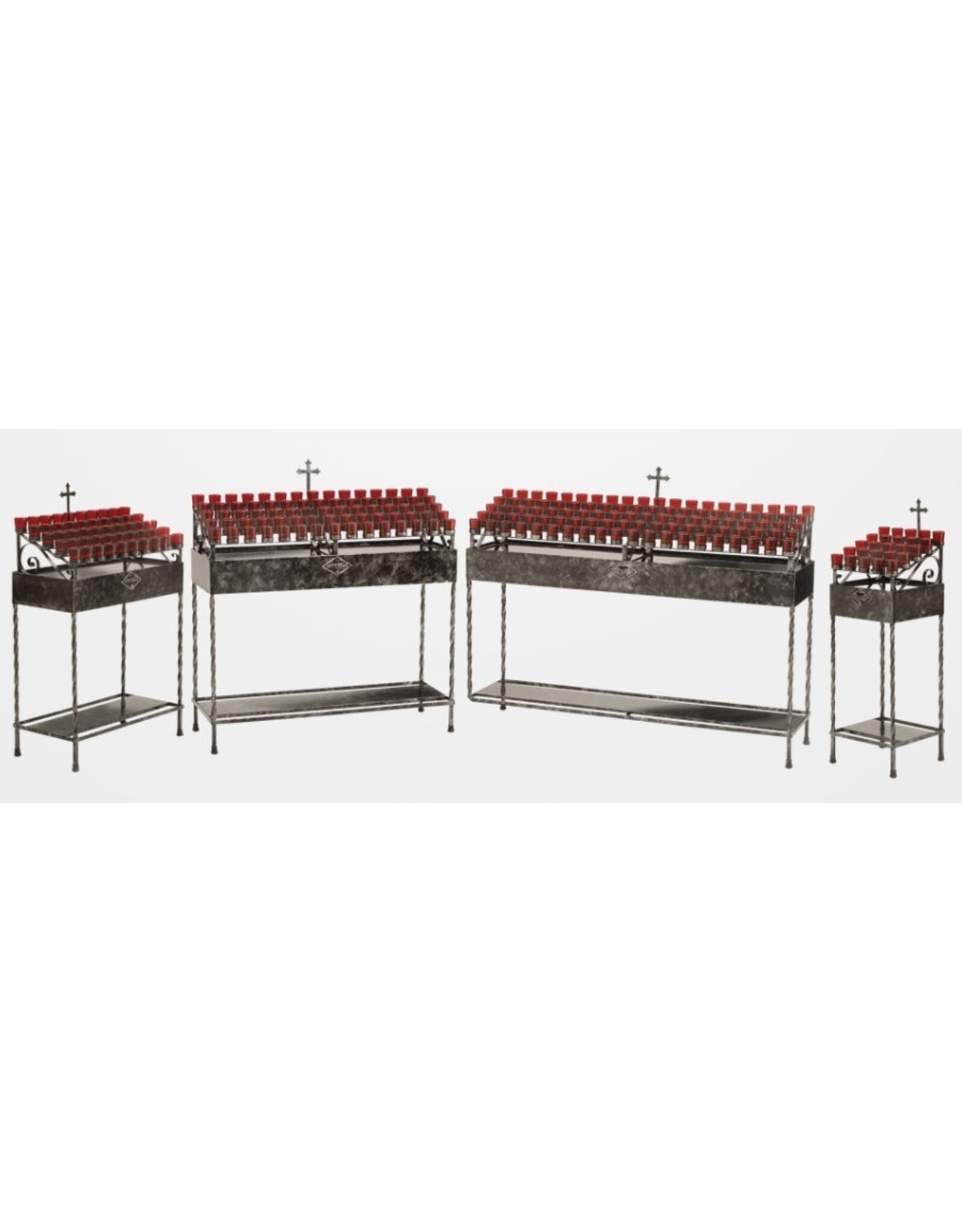 Pep Votive Light Stand, Wrought Iron, 25 Lights