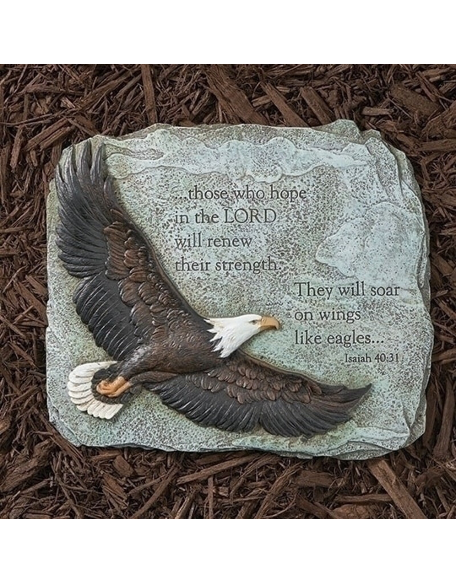 Roman Garden Stone - Eagles Wings