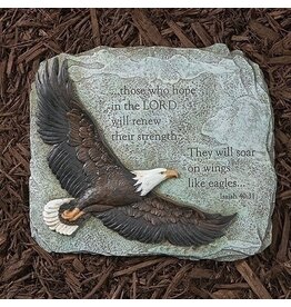 Roman Garden Stone - Eagles Wings