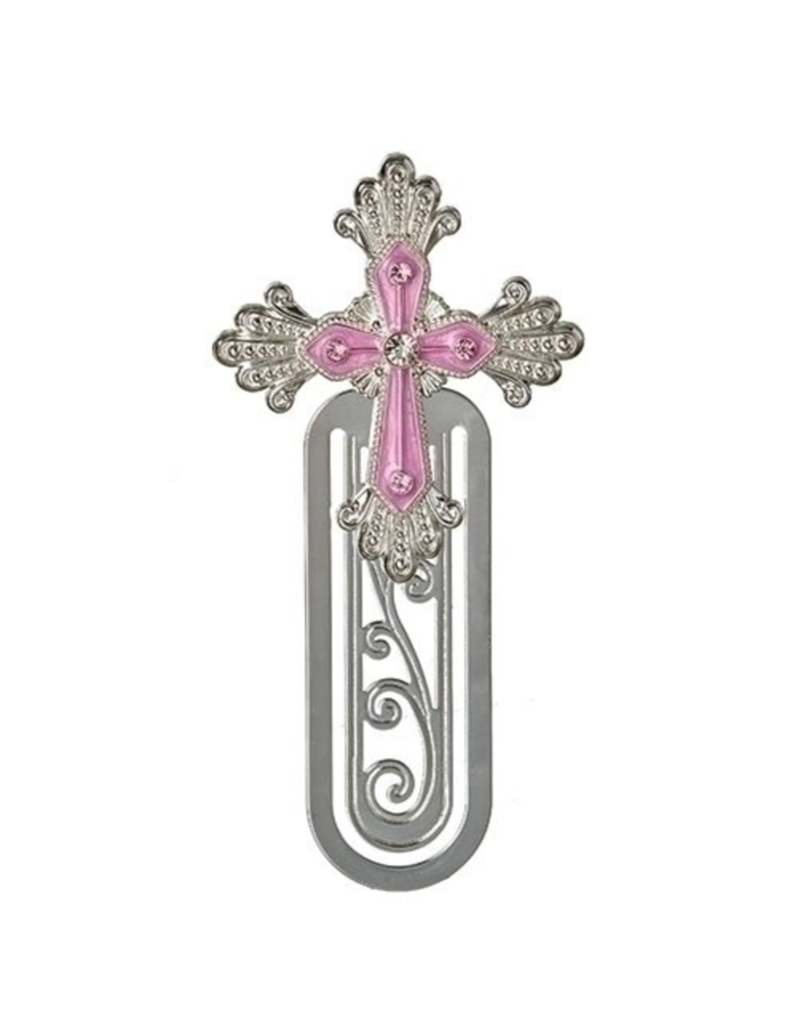Birthstone Jeweled Cross Bookmark