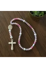 Chews Life Silicone Rosary - Little Flower