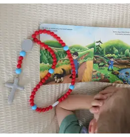 Chews Life Silicone Rosary - Carlo Acutis