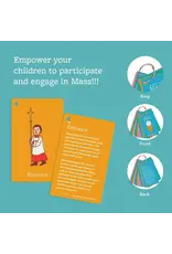 Catholic Family Crate Mass Parts Cards on Ring