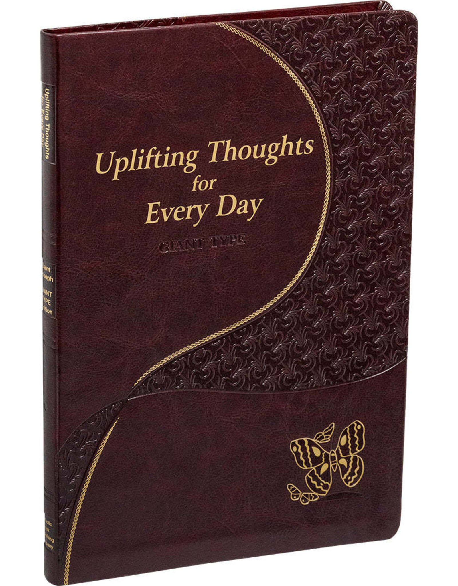Catholic Book Publishing Uplifting Thoughts for Every Day (Giant Print)