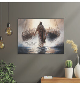 P Graham Dunn Foundations of Faith Collection Art Print - Take Heart It Is