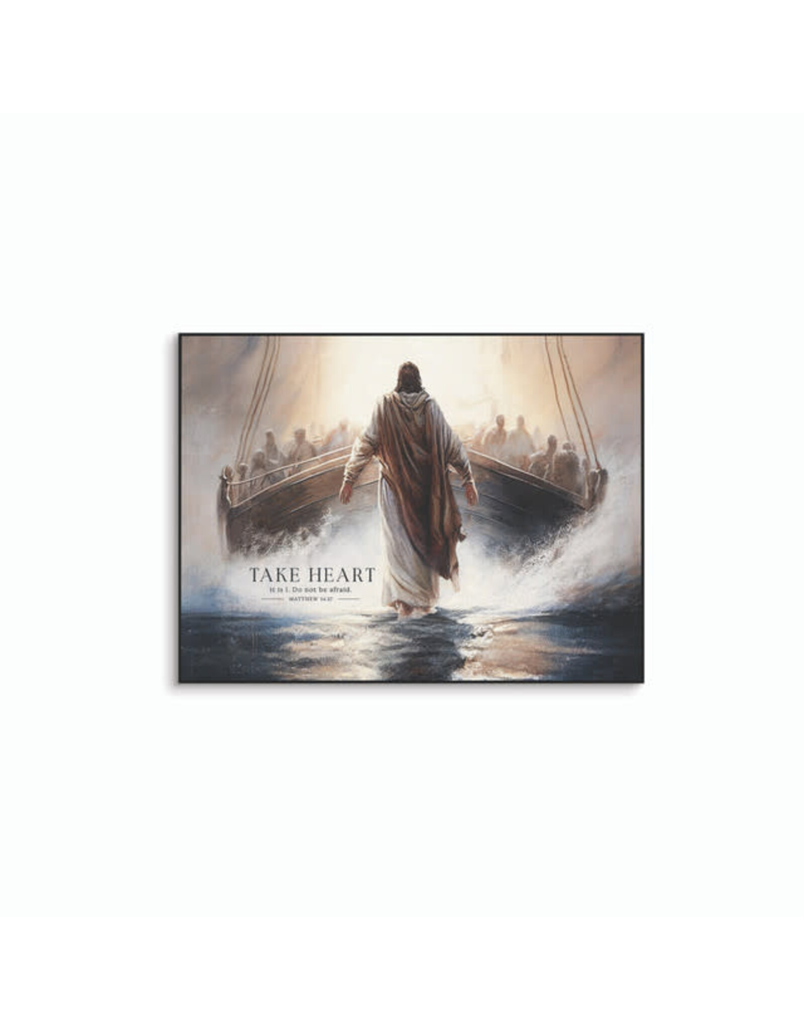 P Graham Dunn Foundations of Faith Collection Art Print - Take Heart It Is