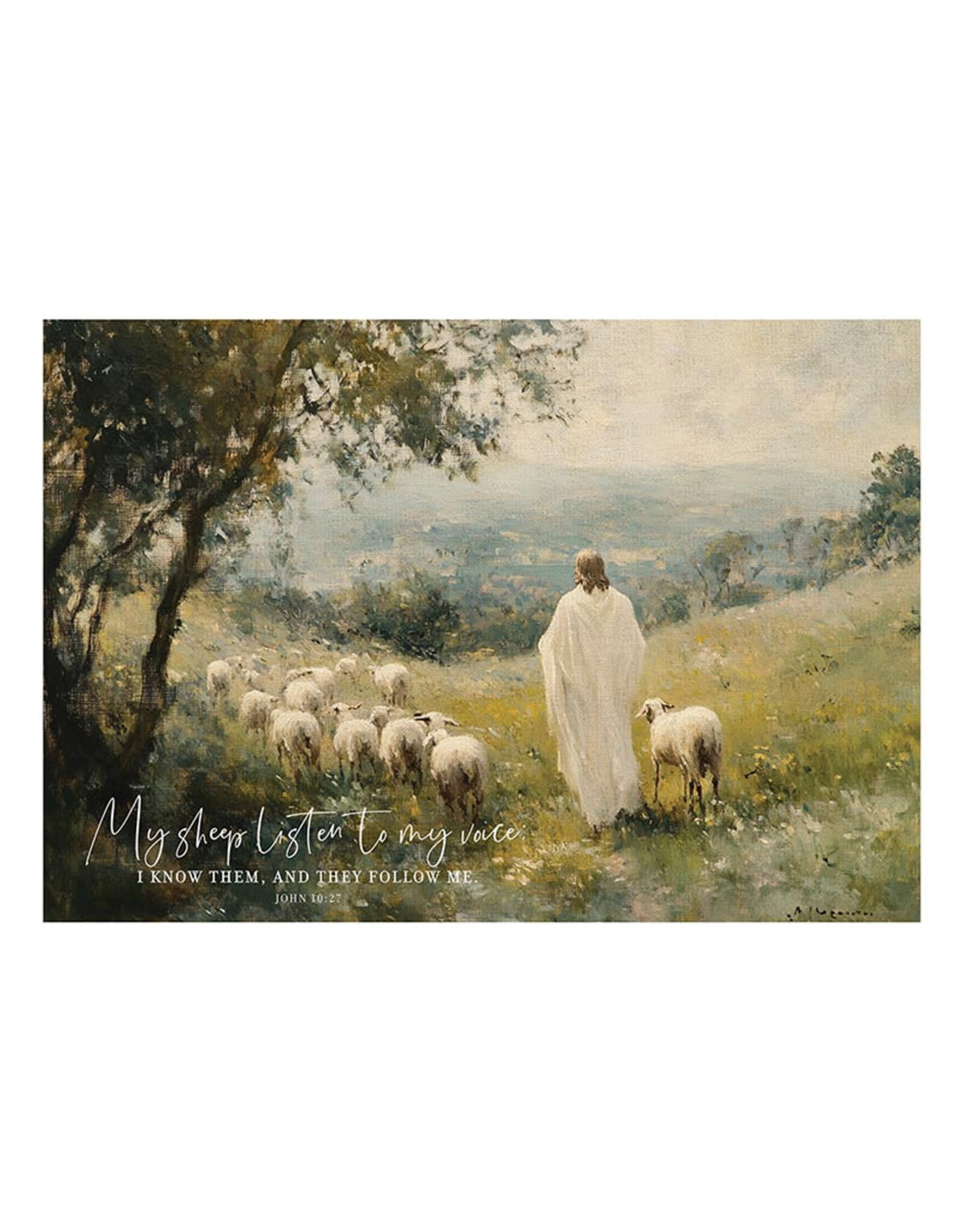 P Graham Dunn Premier Canvas - My Sheep Listens