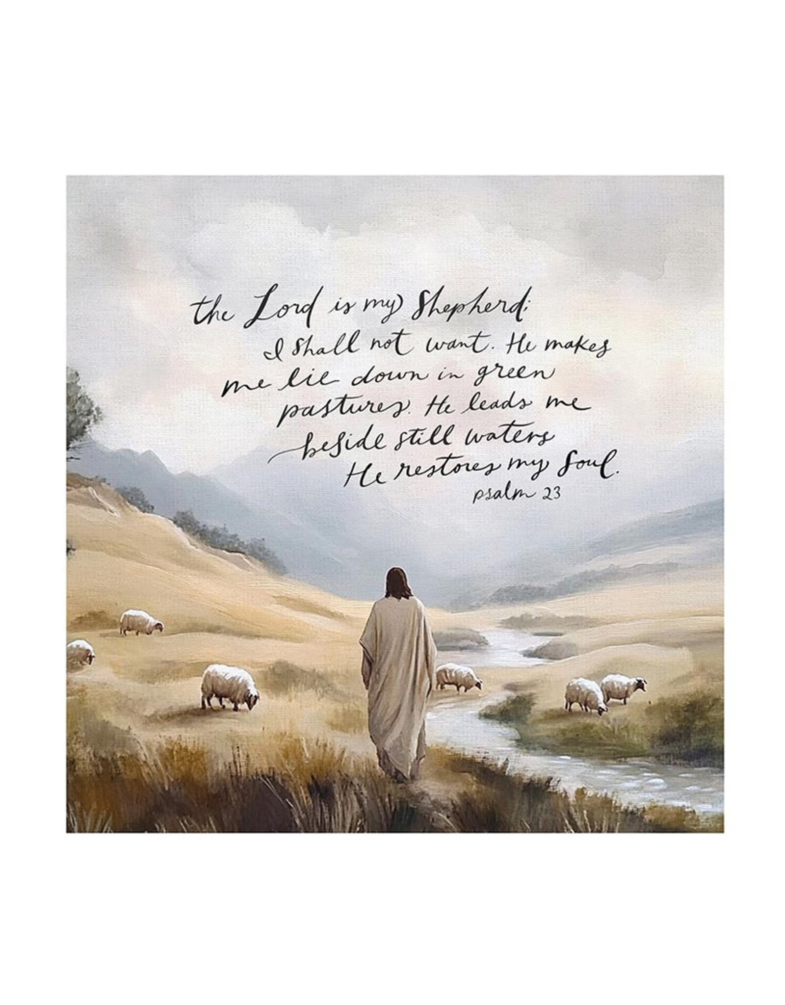 P Graham Dunn Premier Canvas - Psalm 23