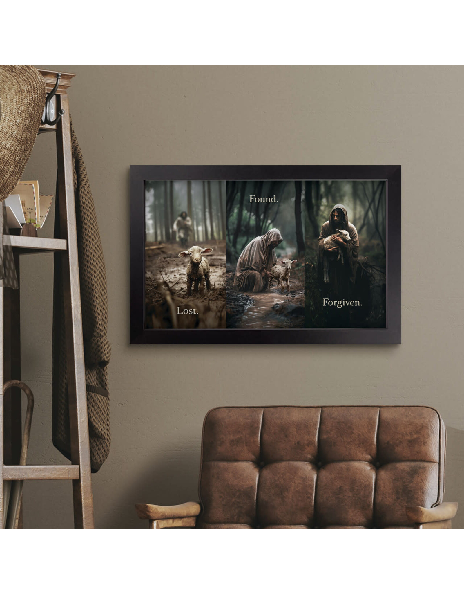 P Graham Dunn Framed Art - Lost Found