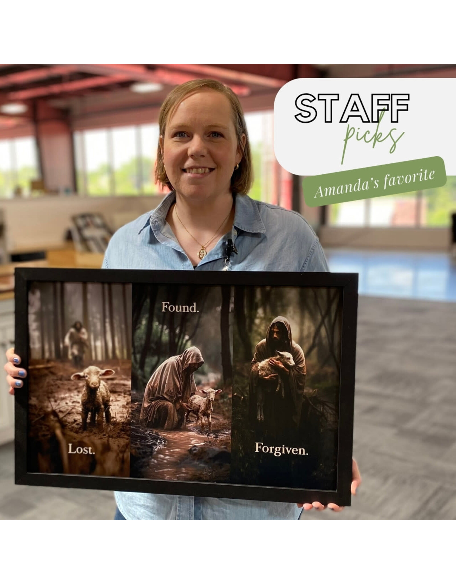 P Graham Dunn Framed Art - Lost Found