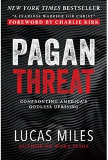 Humanix Books Pagan Threat: Confronting America's Godless Uprising with a Foreword by Charlie Kirk