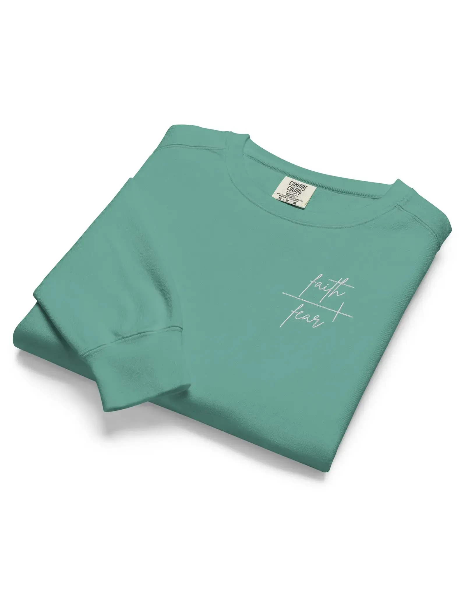 Blessed Little Boutique Faith Over Fear Unisex Sweatshirt