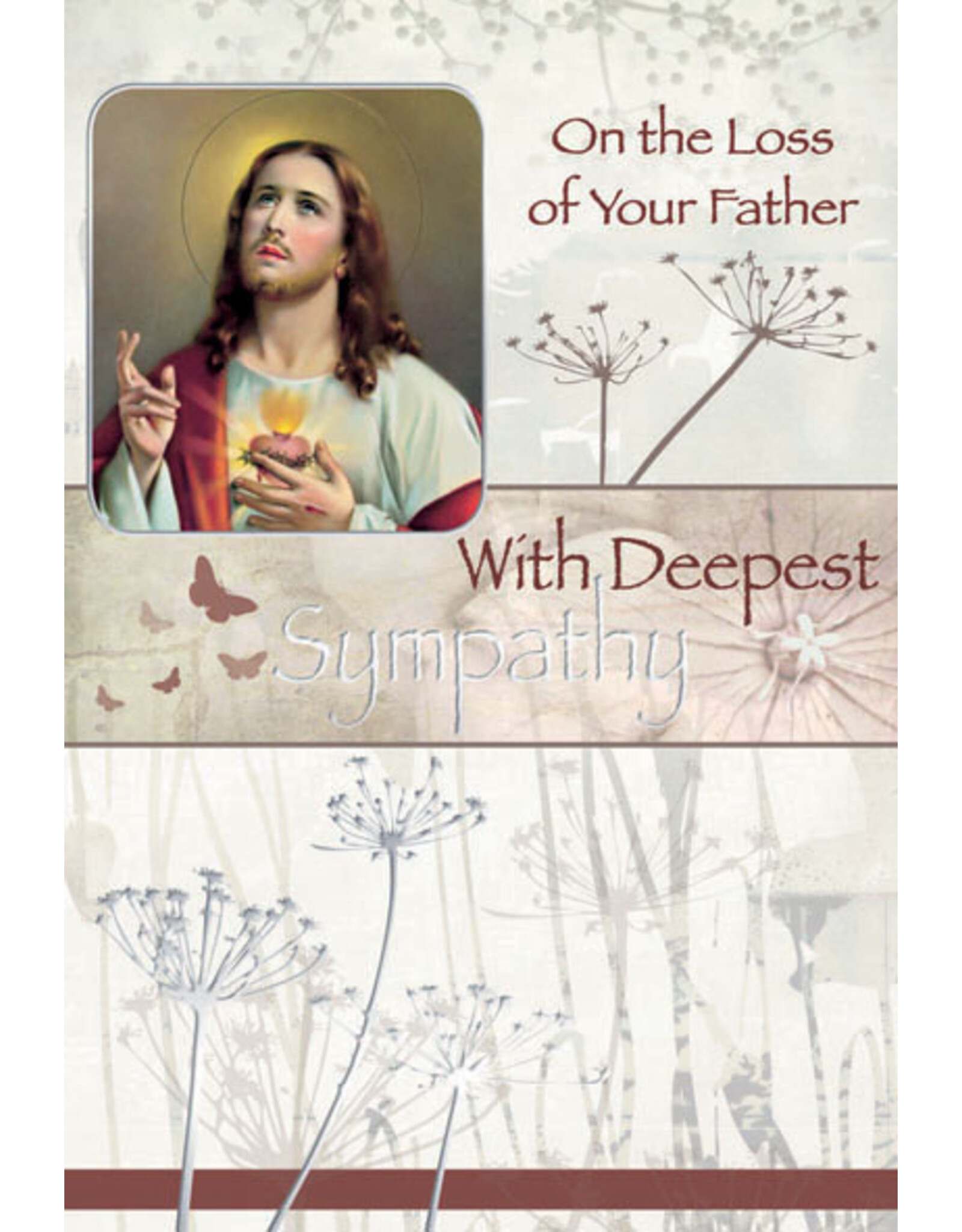 Greetings of Faith Card - Sympathy, Loss of Father