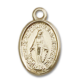 Bliss Miraculous Medal,  14kt Gold Filled