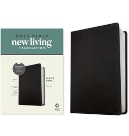 Tyndale NLT Giant Print Bible, Filament Enabled Edition (Leatherlike, Black, Red Letter)